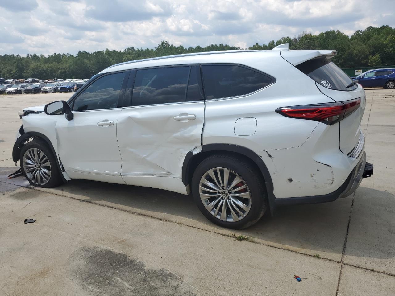 2022 TOYOTA HIGHLANDER PLATINUM VIN:5TDFZRBH3NS188282