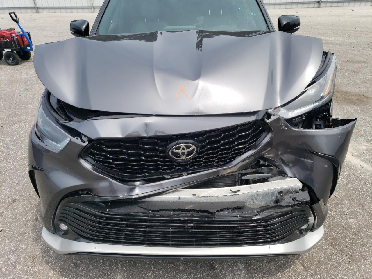 2022 TOYOTA HIGHLANDER XSE VIN:5TDLZRBH6NS173620