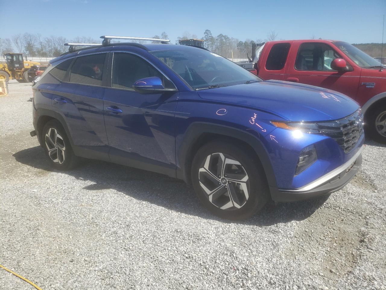 2022 HYUNDAI TUCSON SEL VIN:5NMJC3AEXNH157100