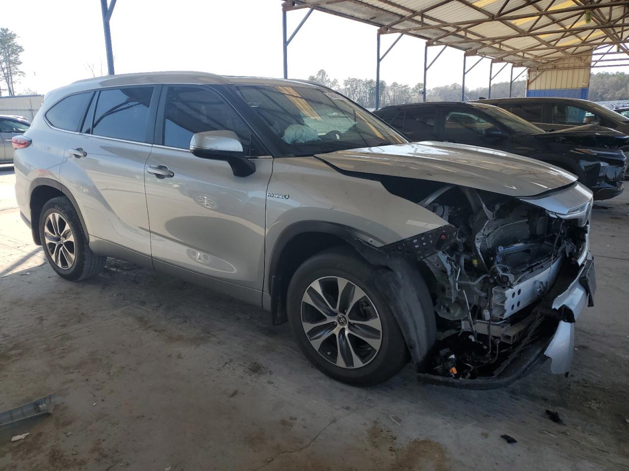 2023 TOYOTA HIGHLANDER HYBRID XLE VIN:5TDKARAH3PS521493