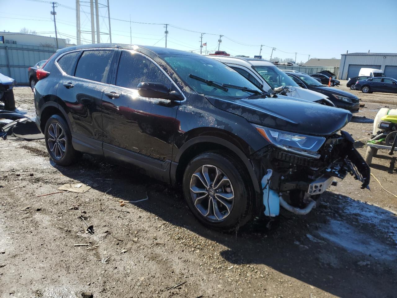 2022 HONDA CR-V EXL VIN:5J6RW2H87NA008829