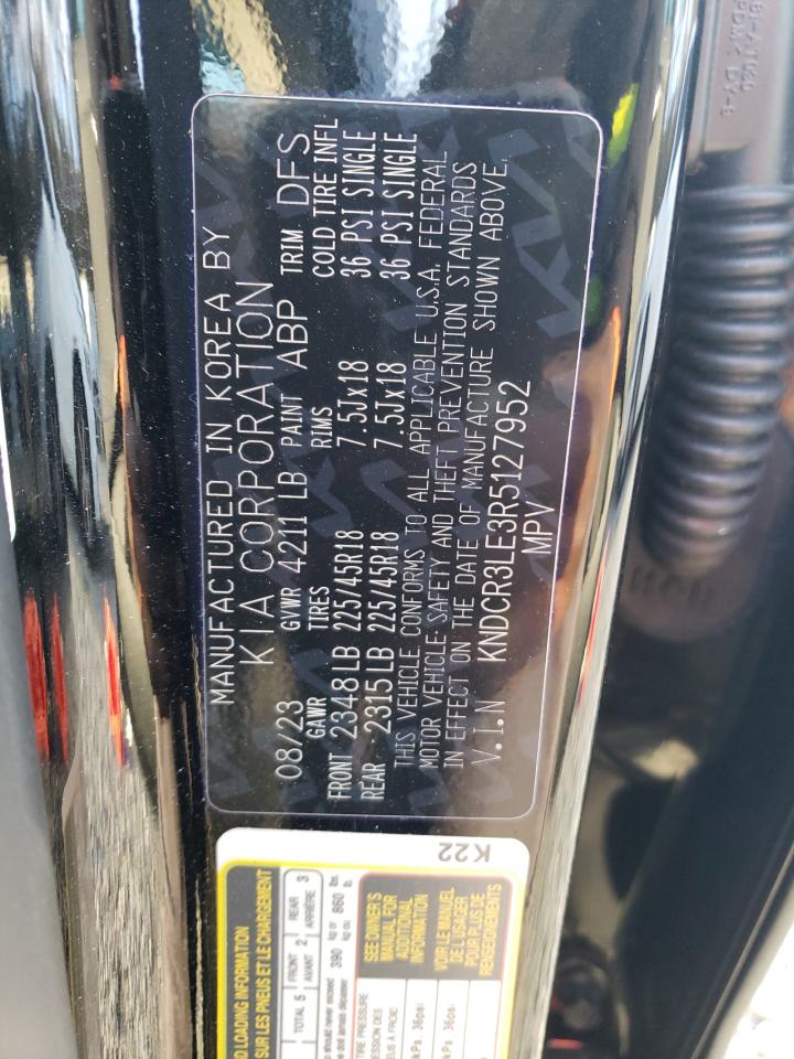 2024 KIA NIRO EX VIN:KNDCR3LE3R5127952