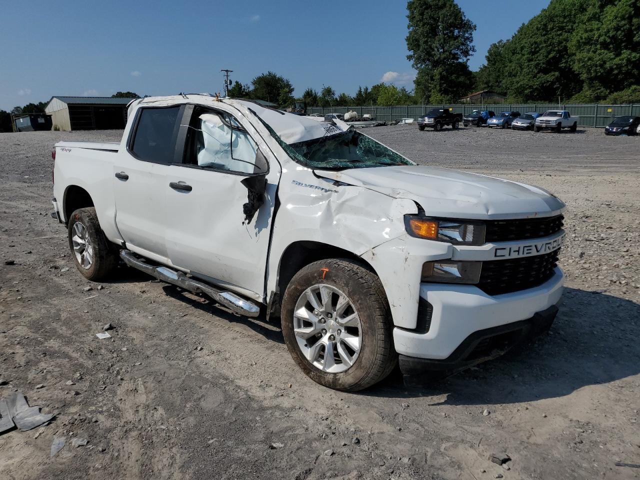 2022 CHEVROLET SILVERADO LTD K1500 CUSTOM VIN:1GCPYBEK7NZ128560