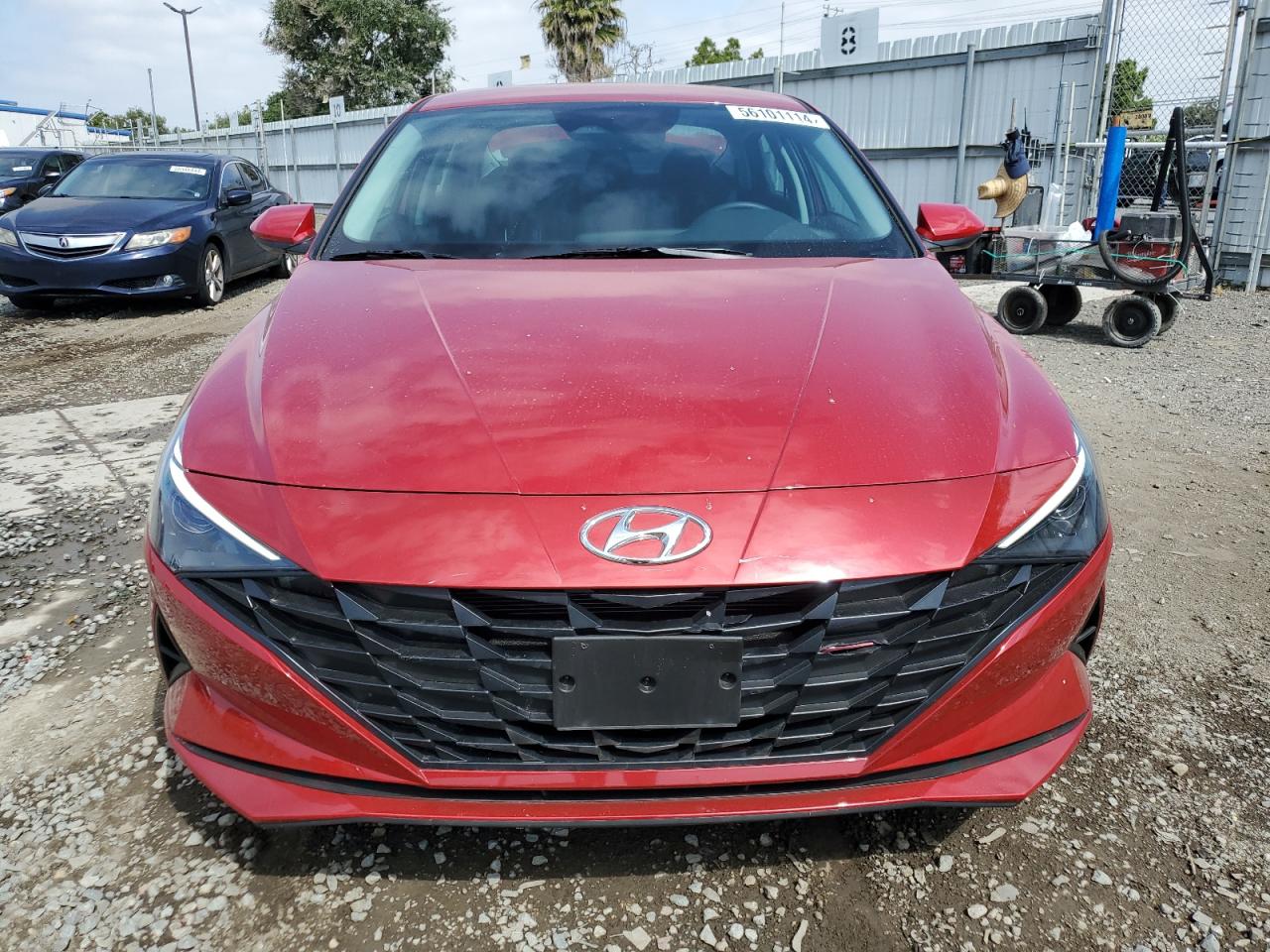 2022 HYUNDAI ELANTRA SEL VIN:KMHLM4AG4NU337741