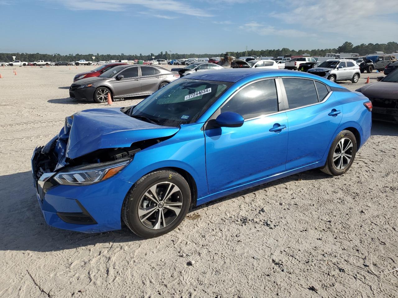 2023 NISSAN SENTRA SV VIN:3N1AB8CV2PY228587