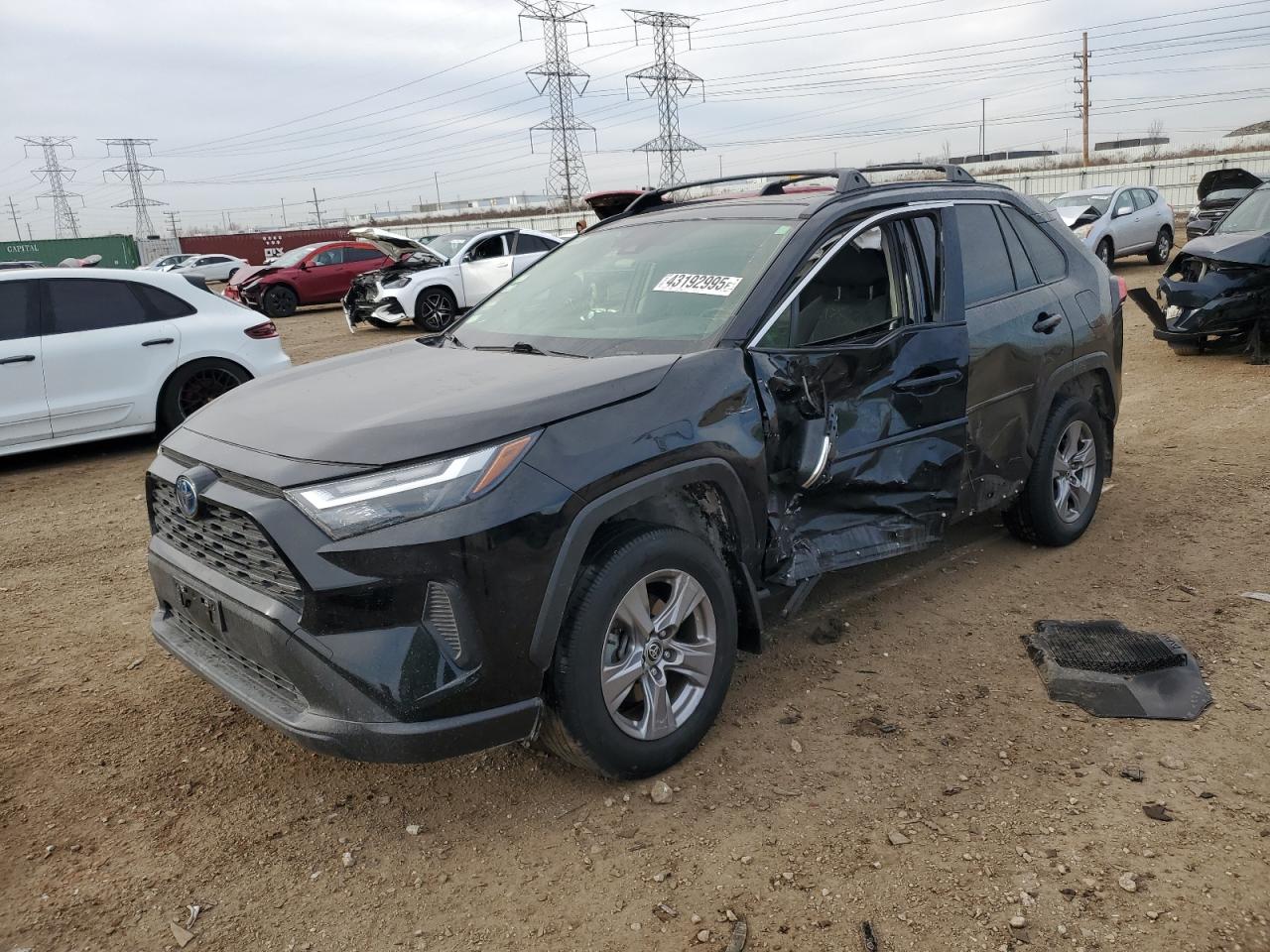 2022 TOYOTA RAV4 XLE VIN:JTMRWRFV5ND148268