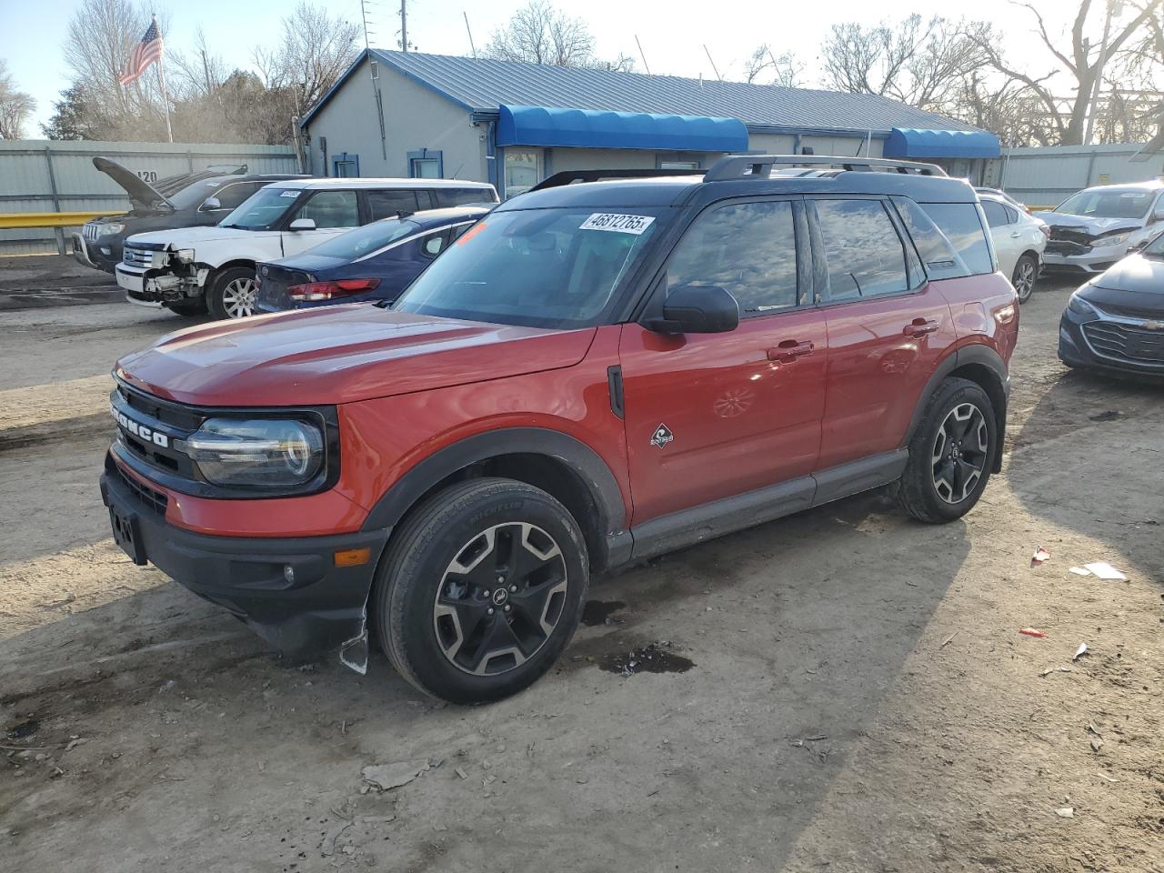 2022 FORD BRONCO SPORT OUTER BANKS VIN:3FMCR9C69NRD42072