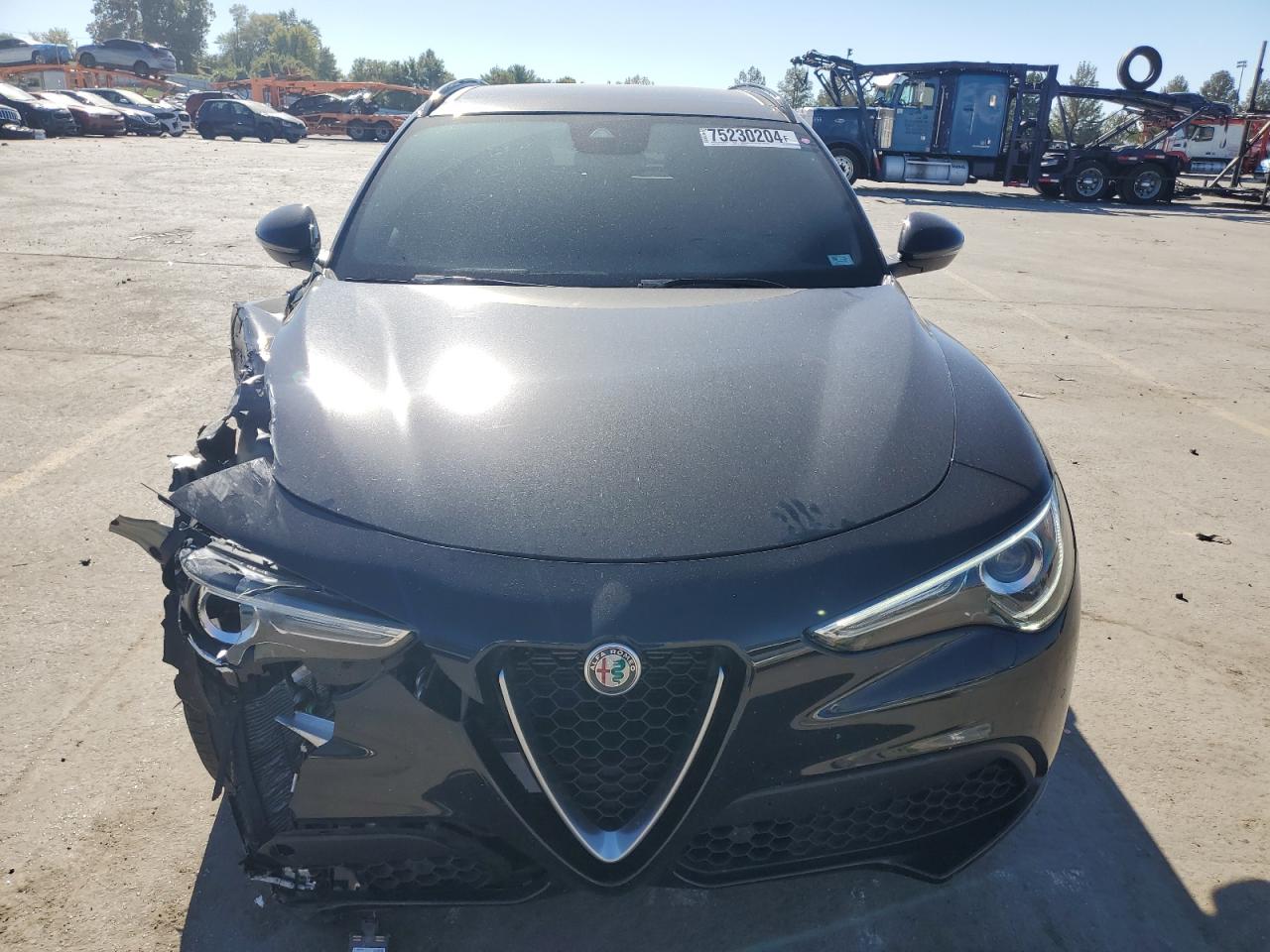 2022 ALFA ROMEO STELVIO TI VIN:ZASPAKBN8N7D38624