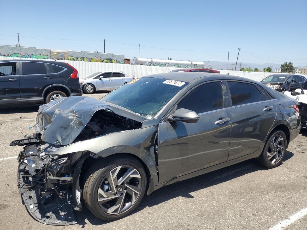 2024 HYUNDAI ELANTRA LIMITED VIN:KMHLN4DJ5RU107345