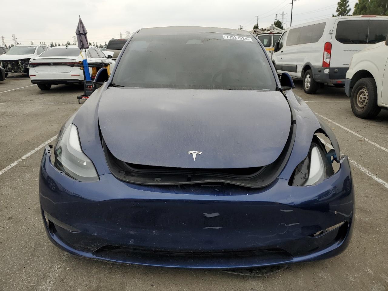 2022 TESLA MODEL Y  VIN:7SAYGDEF2NF524037