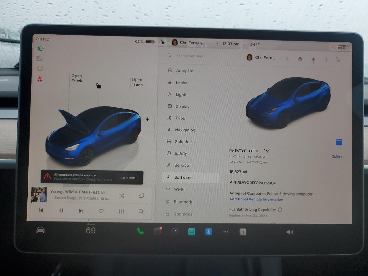 2023 TESLA MODEL Y  VIN:7SAYGDEE8PA117864