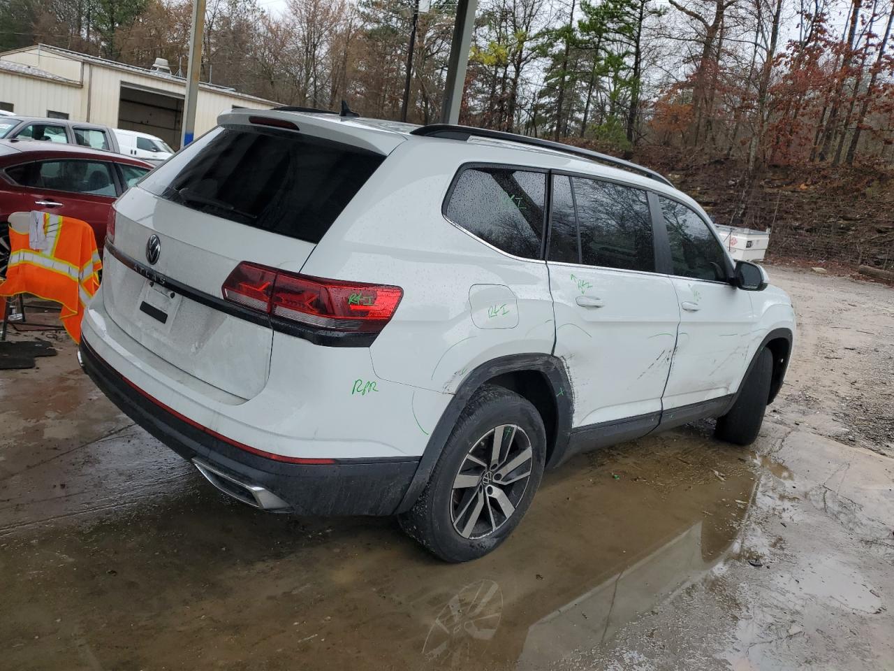 2022 VOLKSWAGEN ATLAS SE VIN:1V2DP2CA4NC530067