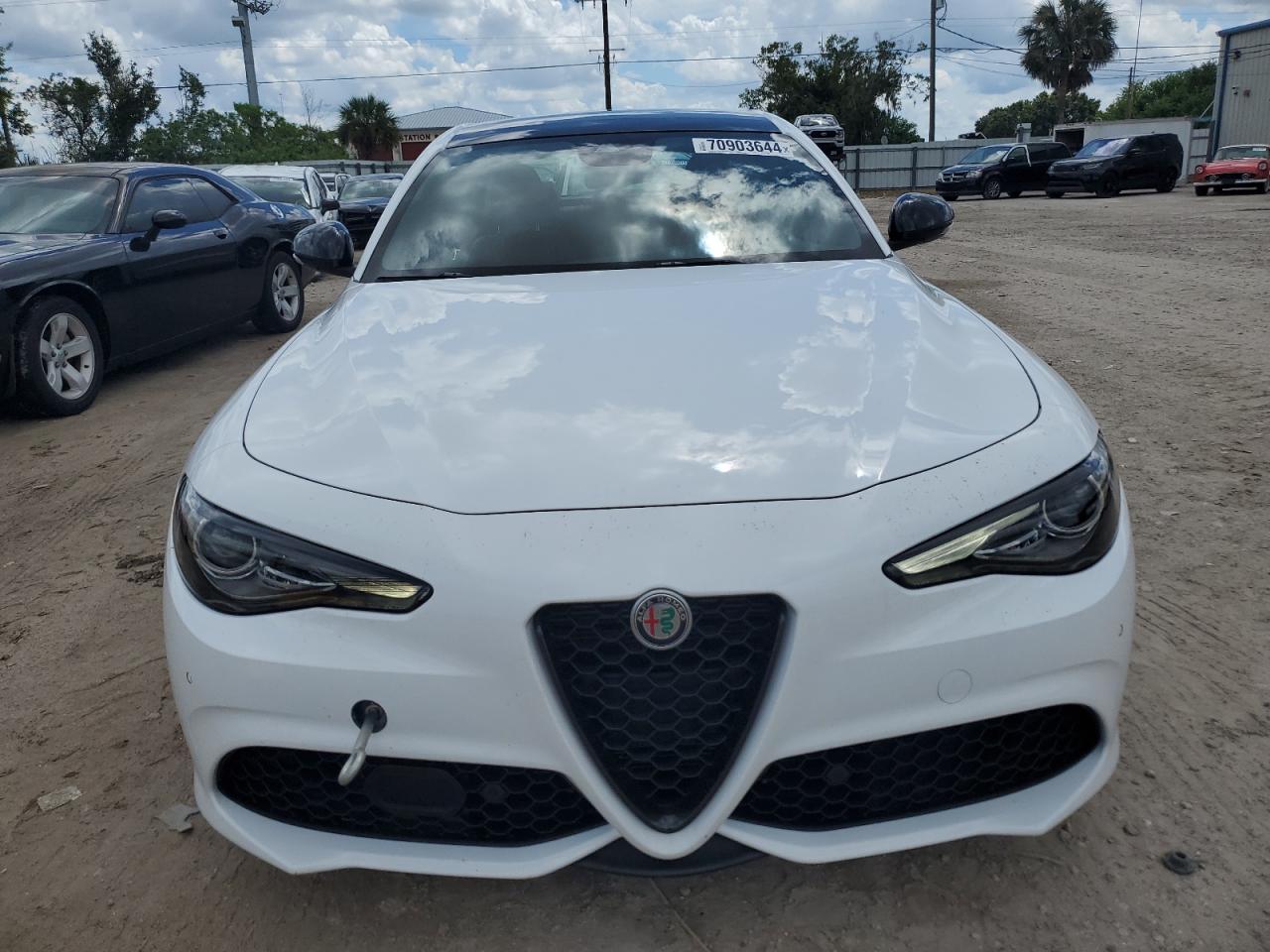 2023 ALFA ROMEO GIULIA TI VIN:ZARFAMBN6P7669453