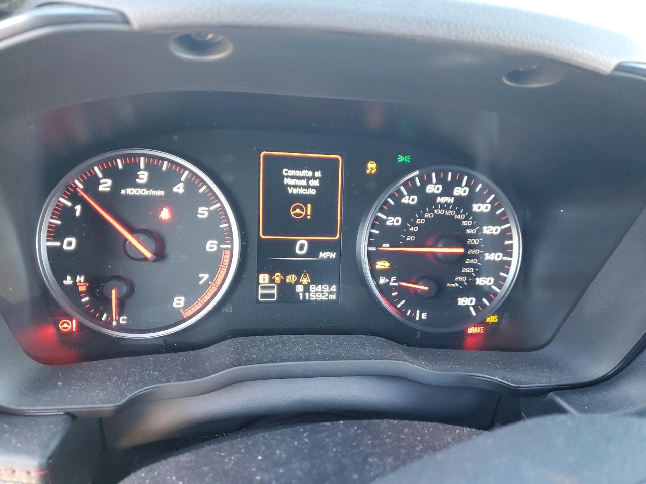 2022 SUBARU WRX LIMITED VIN:JF1VBAL65N9024678