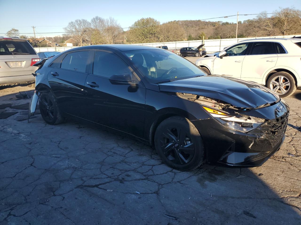 2022 HYUNDAI ELANTRA BLUE VIN:KMHLM4AJ4NU028332
