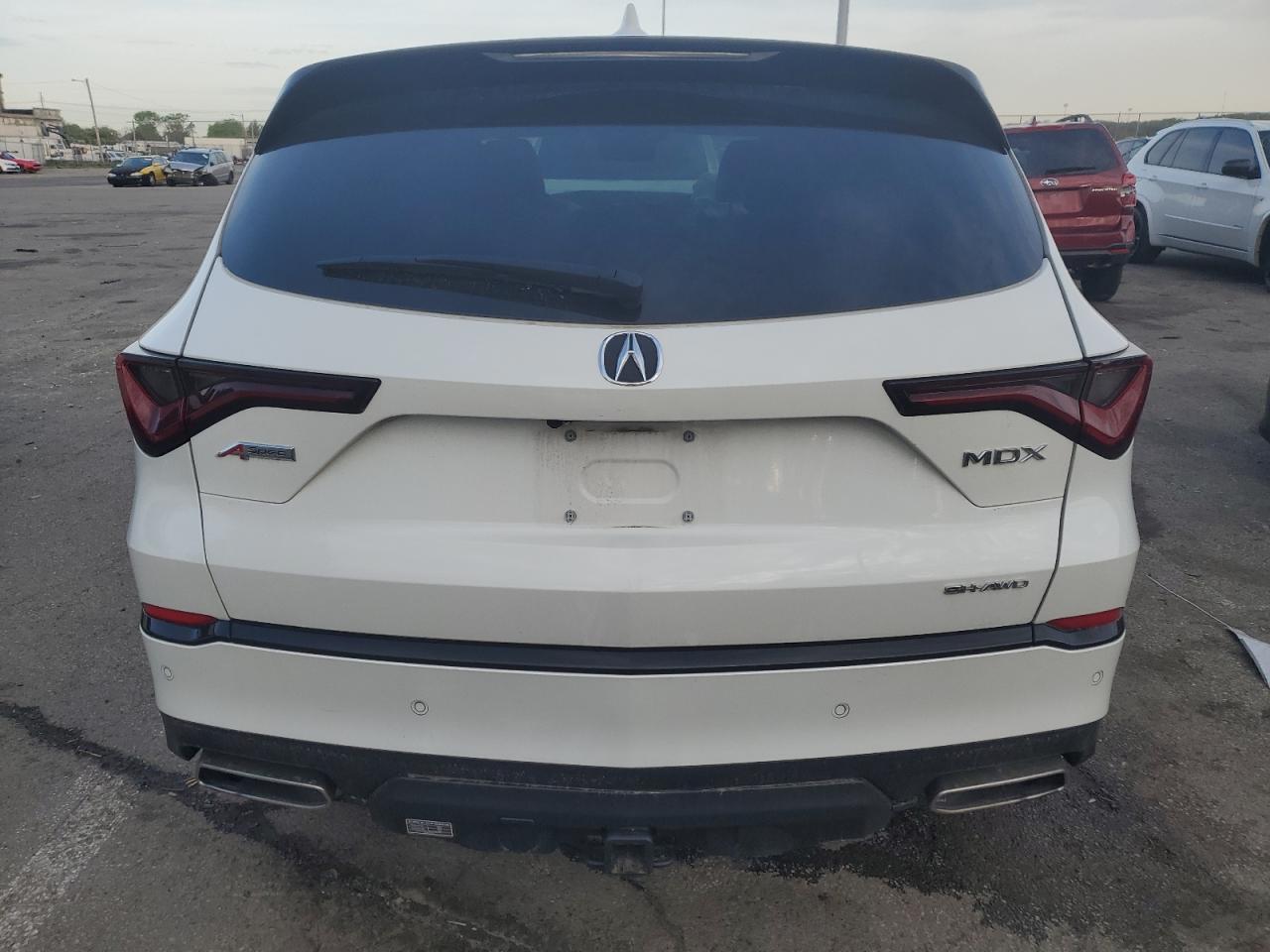 2022 ACURA MDX A-SPEC VIN:5J8YE1H0XNL002974