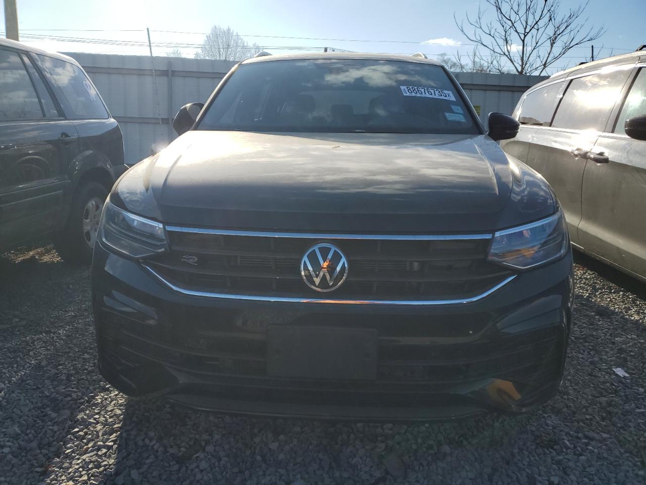 2022 VOLKSWAGEN TIGUAN SE R-LINE BLACK VIN:3VV8B7AX0NM005870