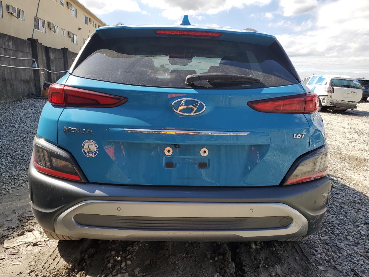 2022 HYUNDAI KONA LIMITED VIN:KM8K53A35NU911229