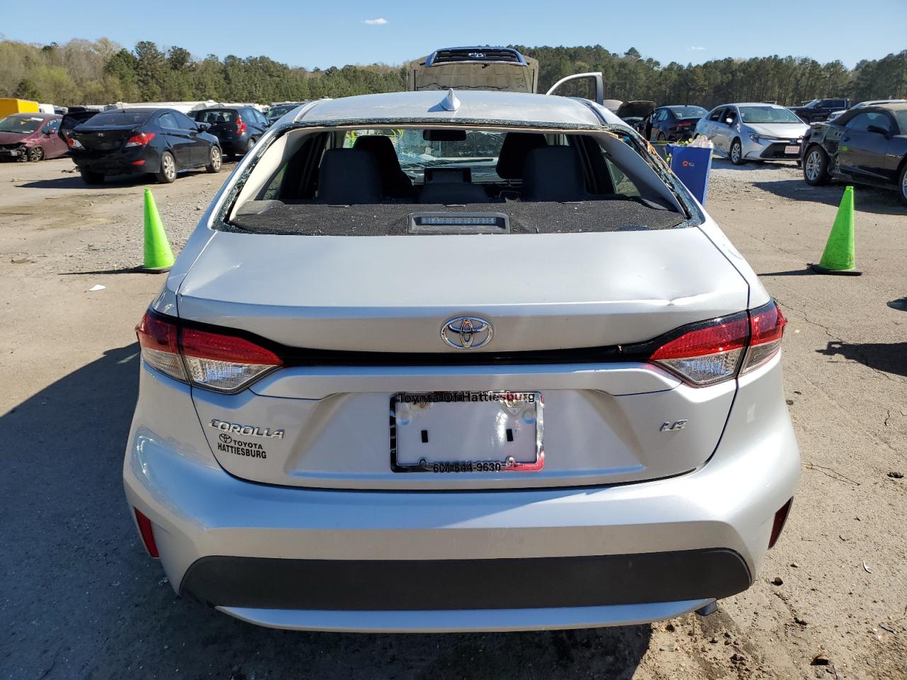 2022 TOYOTA COROLLA LE VIN:5YFEPMAE4NP374045