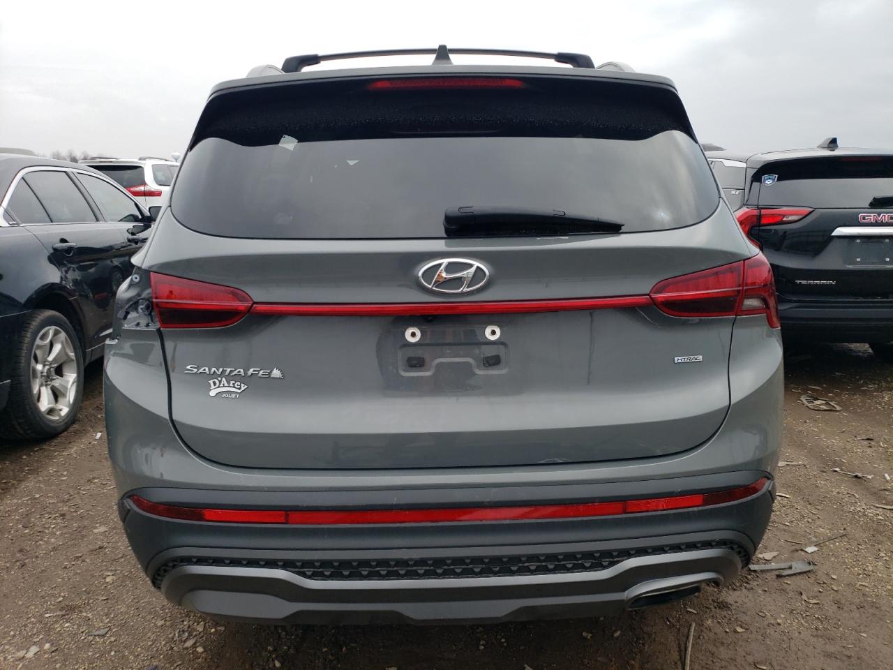 2022 HYUNDAI SANTA FE SEL VIN:5NMS6DAJ7NH394299