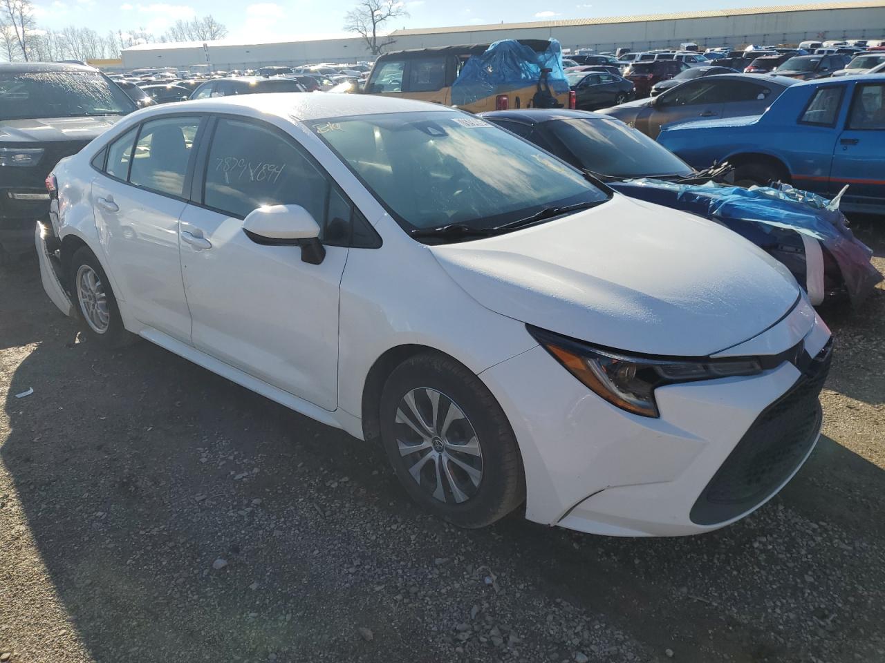 2022 TOYOTA COROLLA LE VIN:JTDEAMDE7N3004455