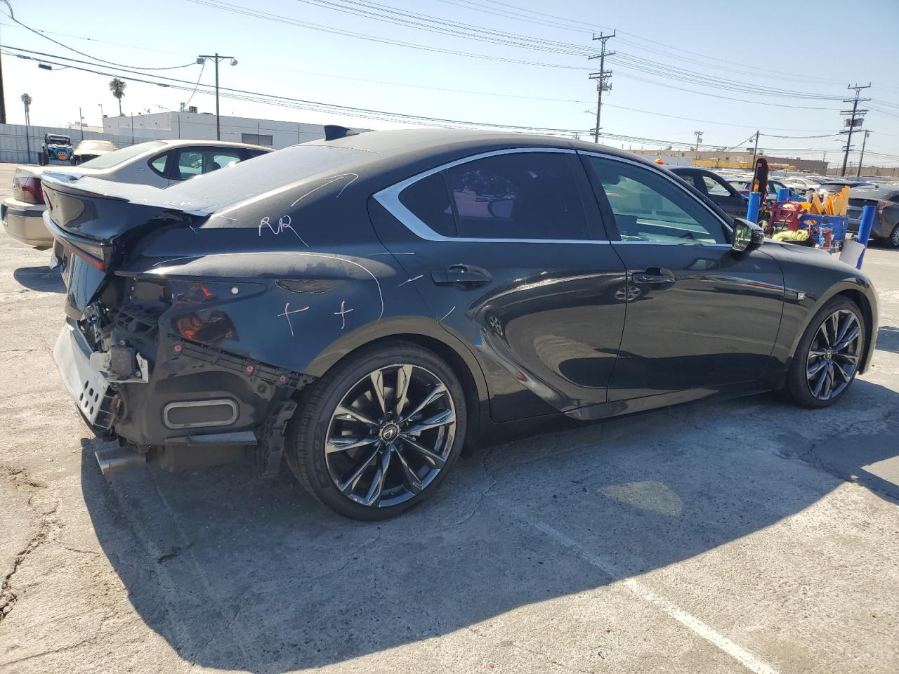 2022 LEXUS IS 350 F SPORT VIN:JTHGZ1B26N5051262