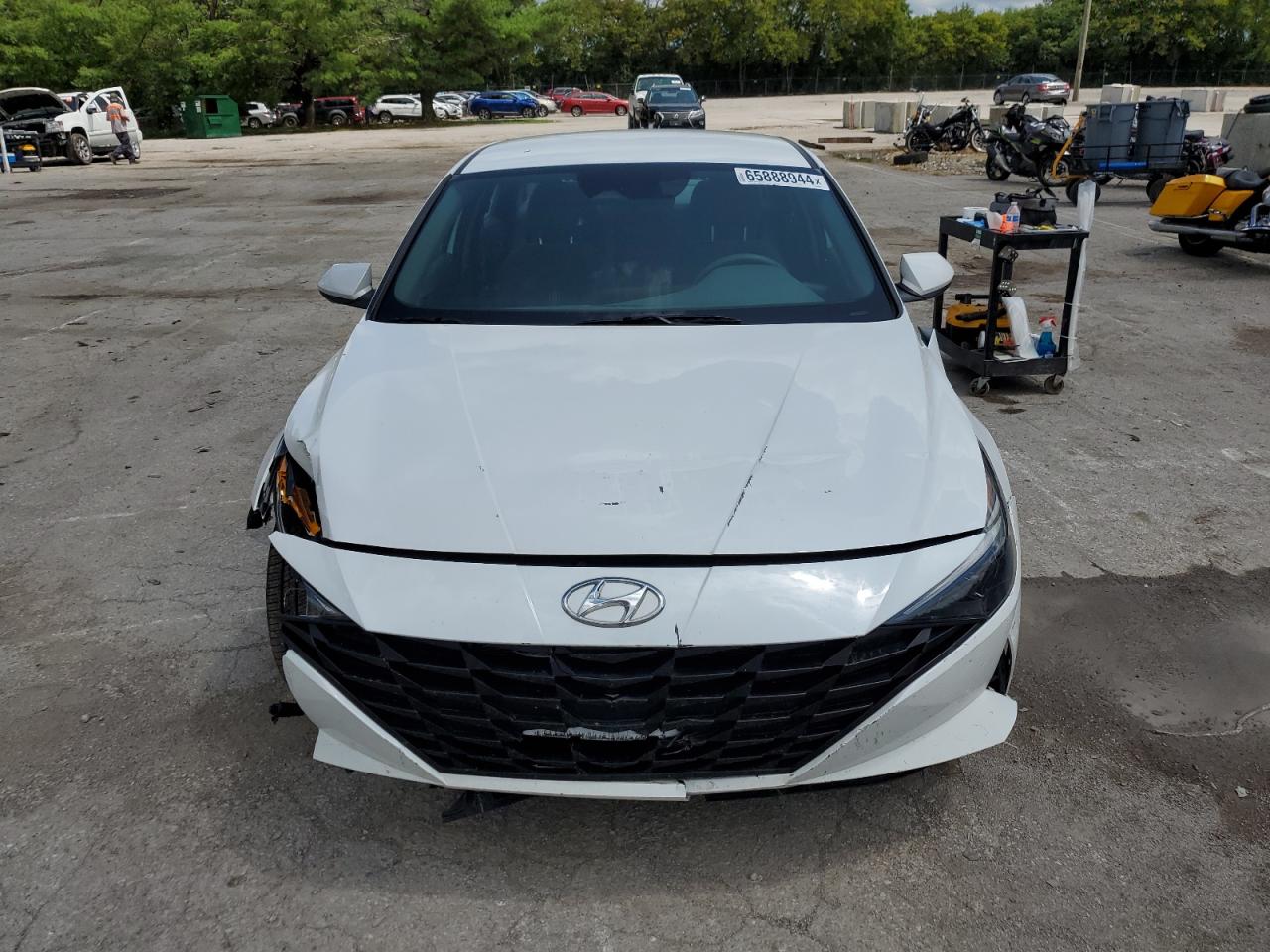 2022 HYUNDAI ELANTRA SEL VIN:5NPLM4AG1NH066782