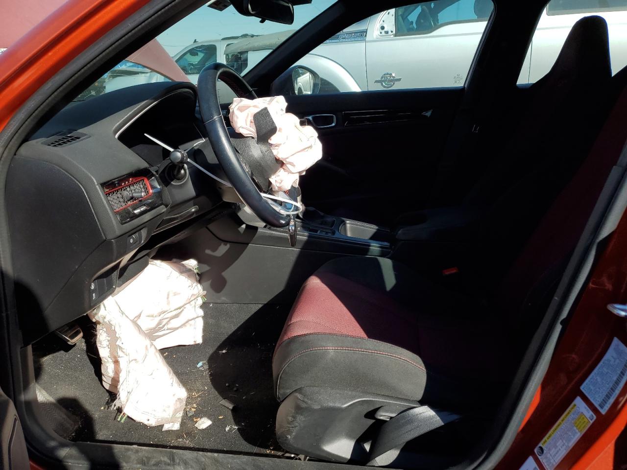 2022 HONDA CIVIC SI VIN:2HGFE1E50NH473505