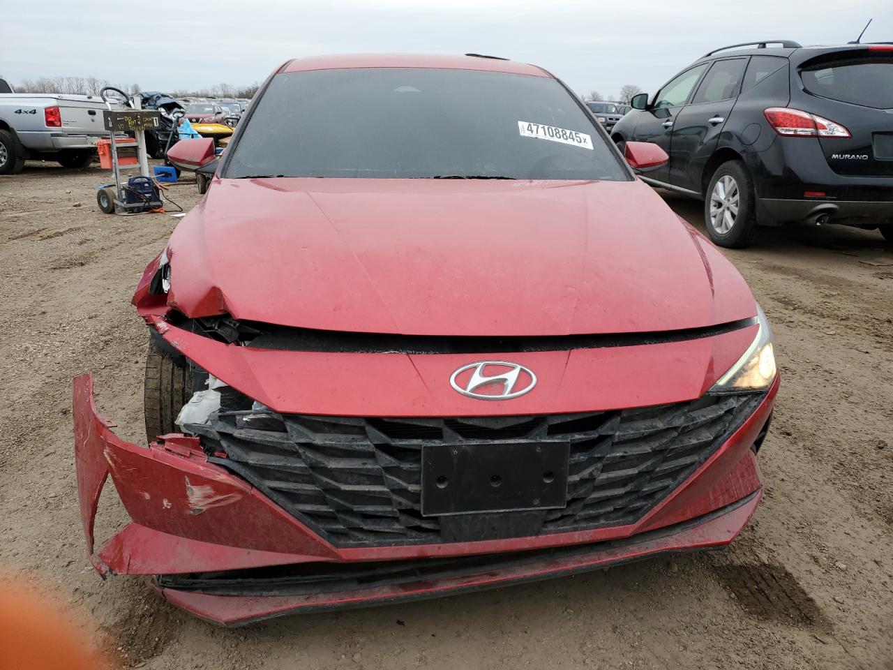 2022 HYUNDAI ELANTRA SEL VIN:5NPLS4AG4NH057029