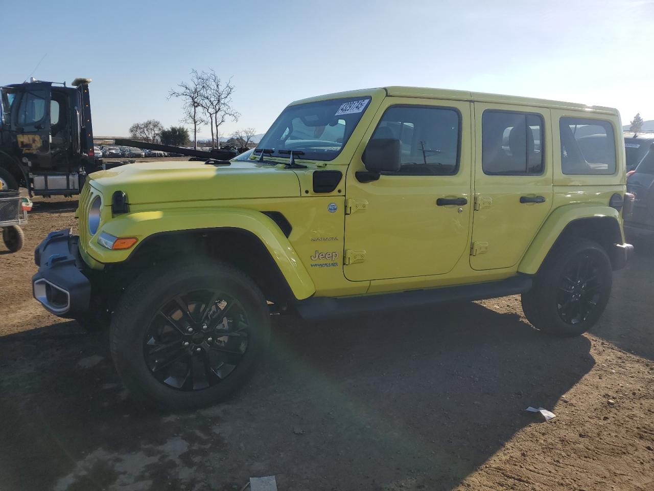 2022 JEEP WRANGLER UNLIMITED SAHARA 4XE VIN:1C4JJXP64NW229242