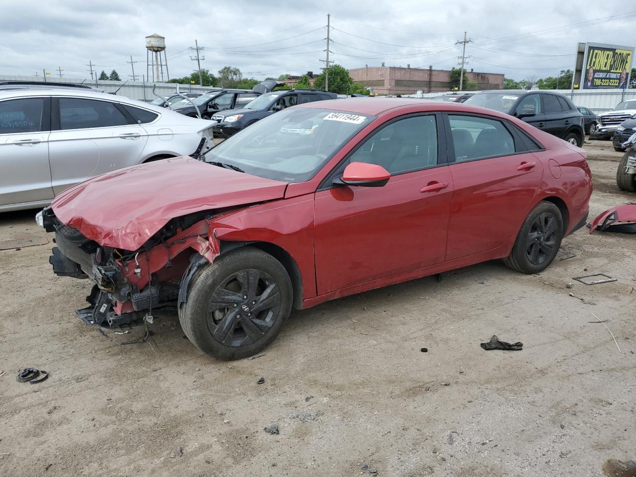 2023 HYUNDAI ELANTRA SEL VIN:KMHLM4AG3PU432522