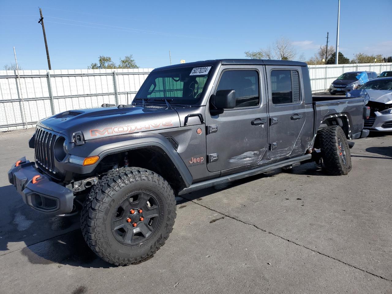 2022 JEEP GLADIATOR MOJAVE VIN:1C6JJTEG1NL143772