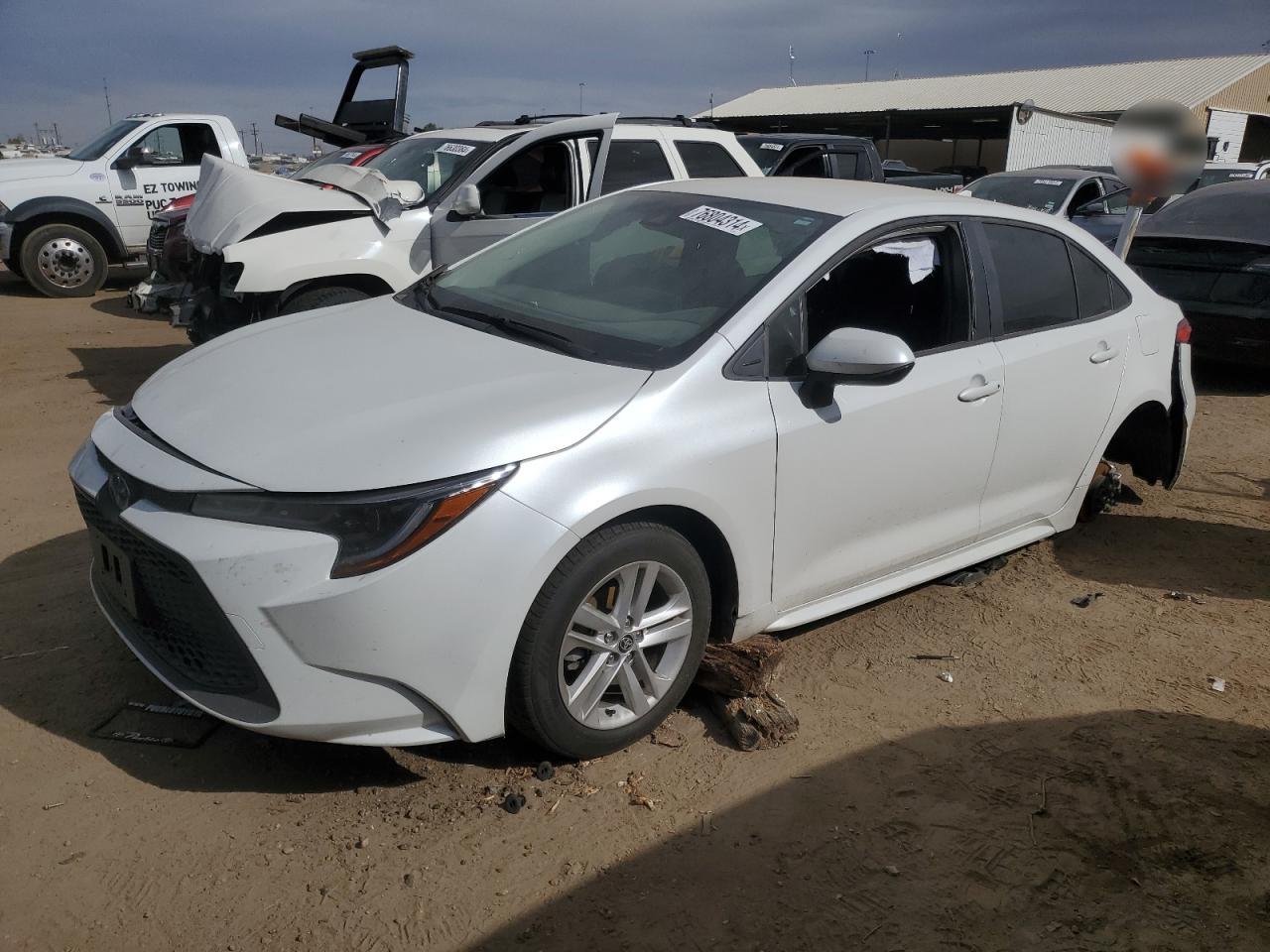 2022 TOYOTA COROLLA LE VIN:JTDEAMDE1NJ053985