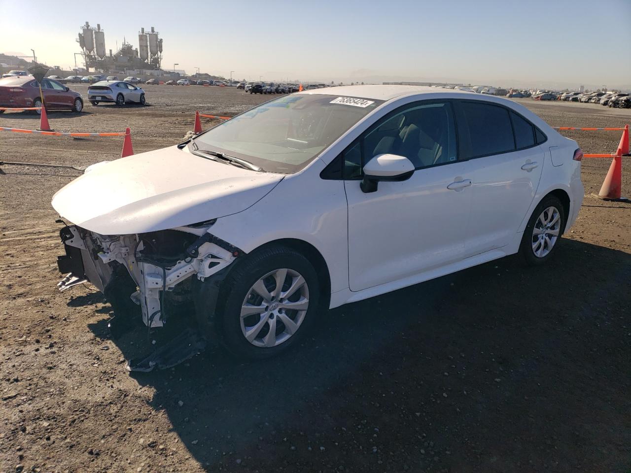 2022 TOYOTA COROLLA LE VIN:5YFEPMAE7NP300232