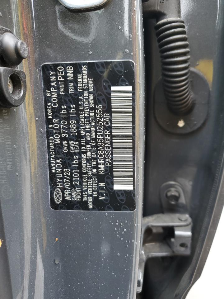 2023 HYUNDAI VENUE SEL VIN:KMHRC8A35PU252556