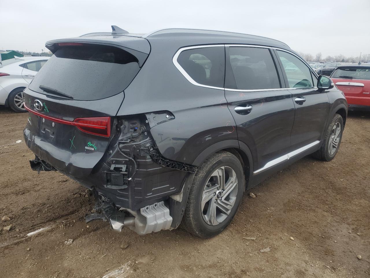 2022 HYUNDAI SANTA FE SEL VIN:5NMS6DAJ9NH412401