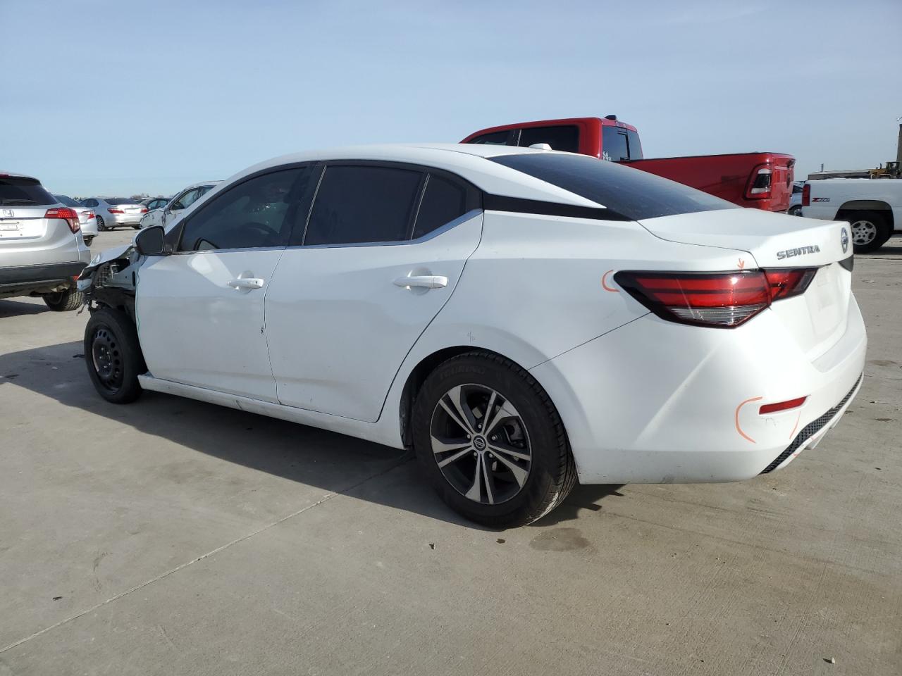 2022 NISSAN SENTRA SV VIN:3N1AB8CV4NY217989