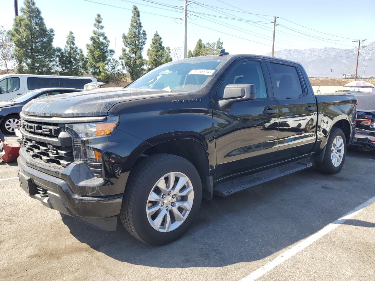 2022 CHEVROLET SILVERADO K1500 CUSTOM VIN:3GCPDBEKXNG529452