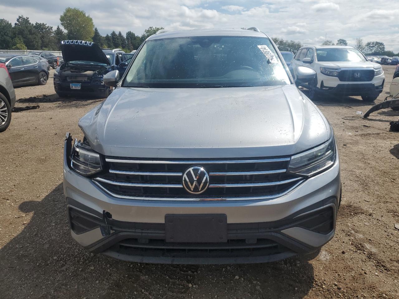 2022 VOLKSWAGEN TIGUAN SE VIN:3VV2B7AX8NM158390