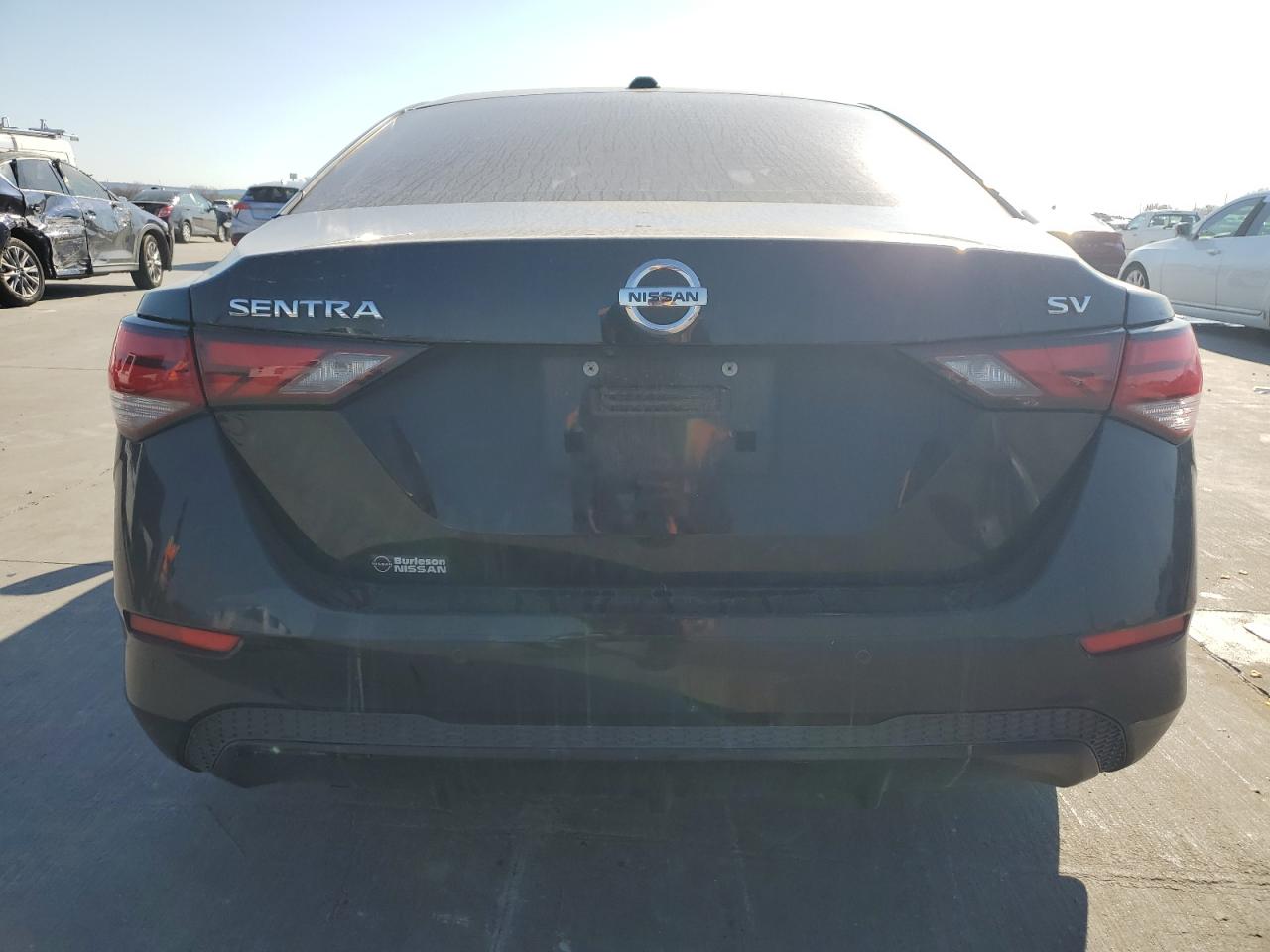 2022 NISSAN SENTRA SV VIN:3N1AB8CV5NY292796