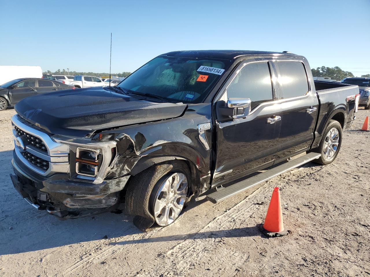 2022 FORD F150 SUPERCREW VIN:1FTFW1ED7NFB56289