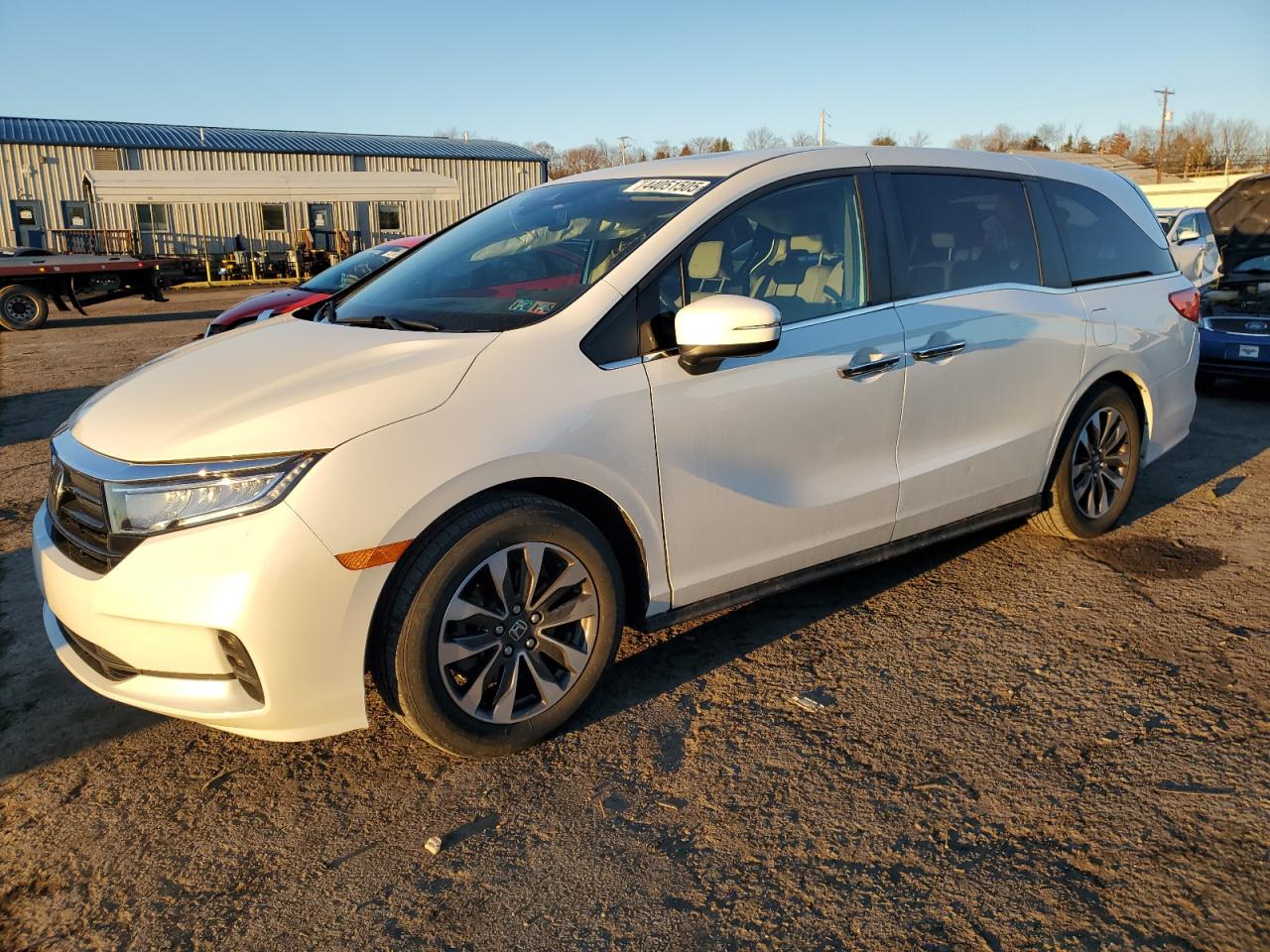 2022 HONDA ODYSSEY EXL VIN:5FNRL6H71NB043564