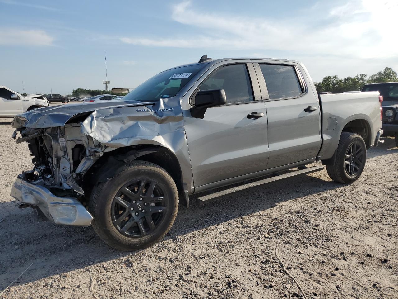 2023 CHEVROLET SILVERADO C1500 CUSTOM VIN:1GCPABEK1PZ154496