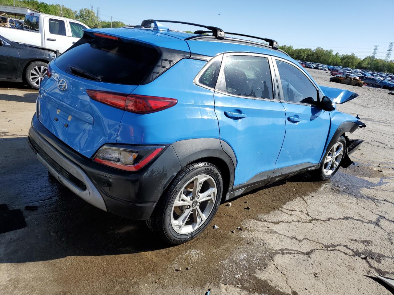 2022 HYUNDAI KONA SEL VIN:KM8K32AB5NU856353