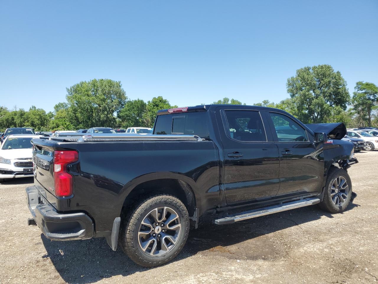 2022 CHEVROLET SILVERADO LTD K1500 RST VIN:3GCUYEED1NG121691