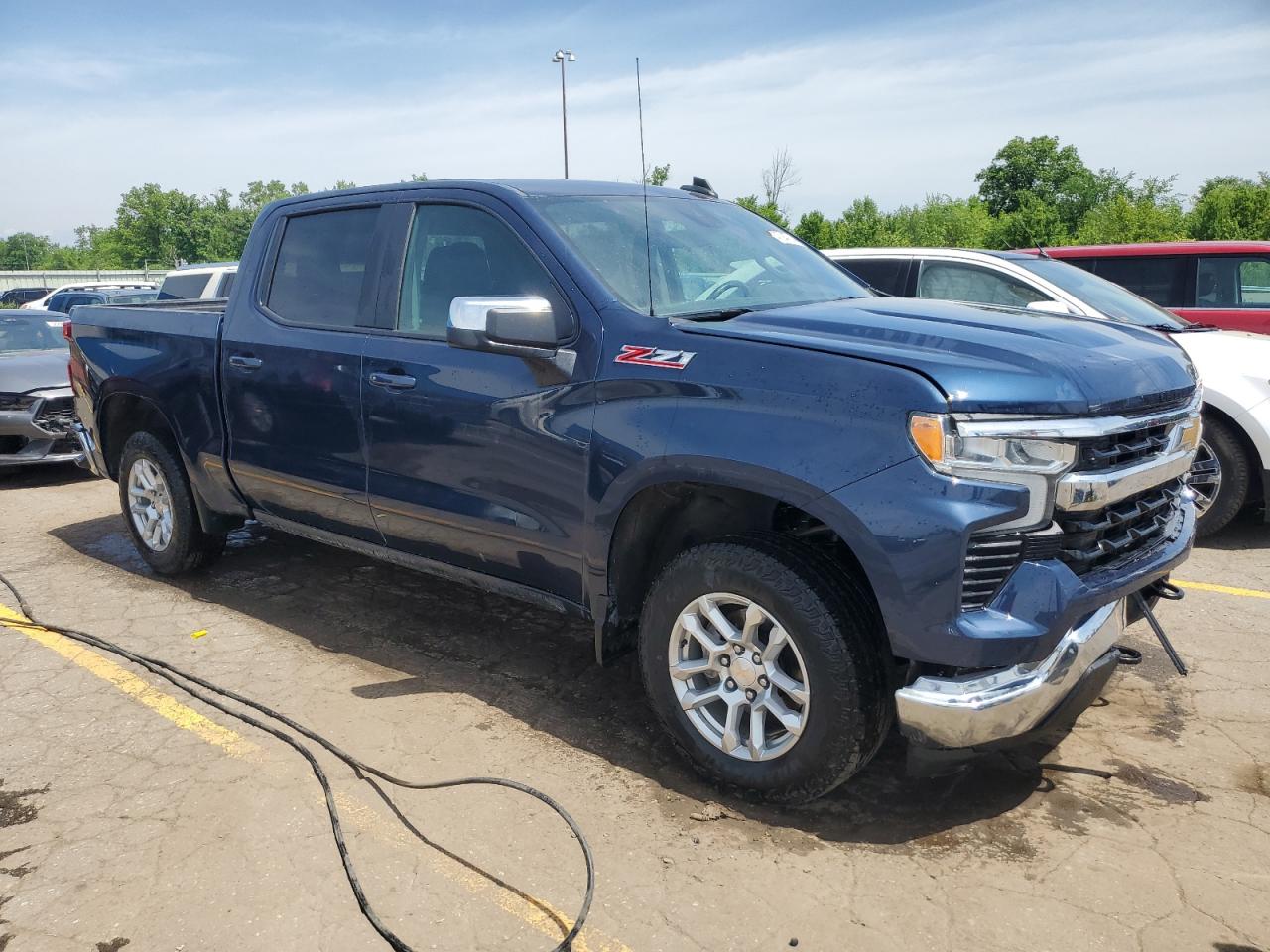 2022 CHEVROLET SILVERADO K1500 LT VIN:1GCUDDEDXNZ591465