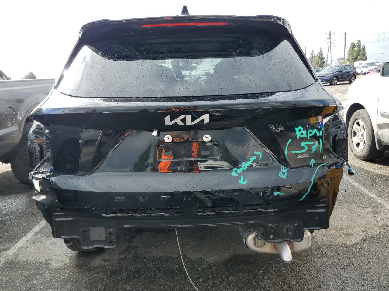 2022 KIA SORENTO S VIN:KNDRG4LG6N5072382
