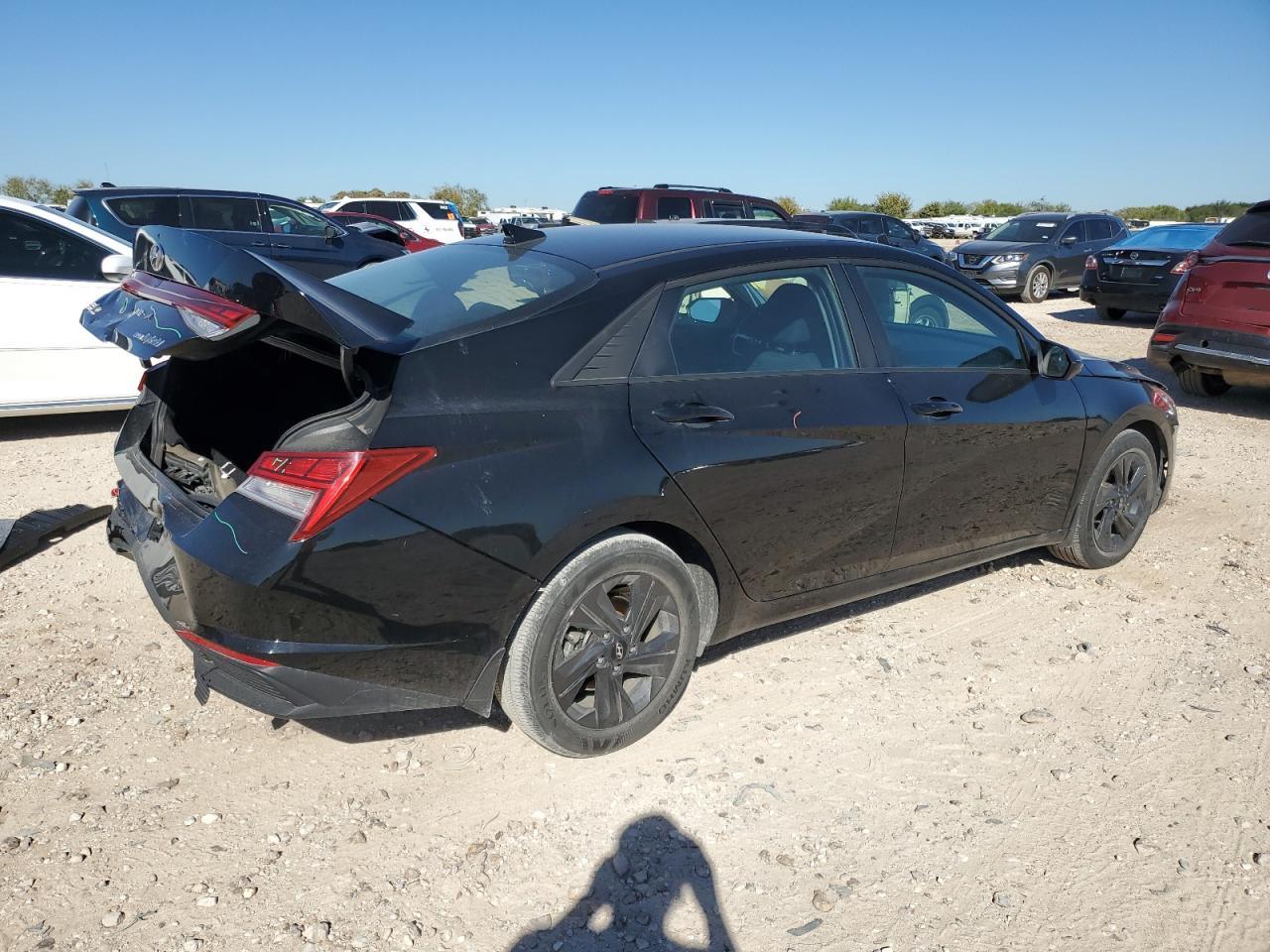 2022 HYUNDAI ELANTRA BLUE VIN:KMHLM4AJ0NU028893