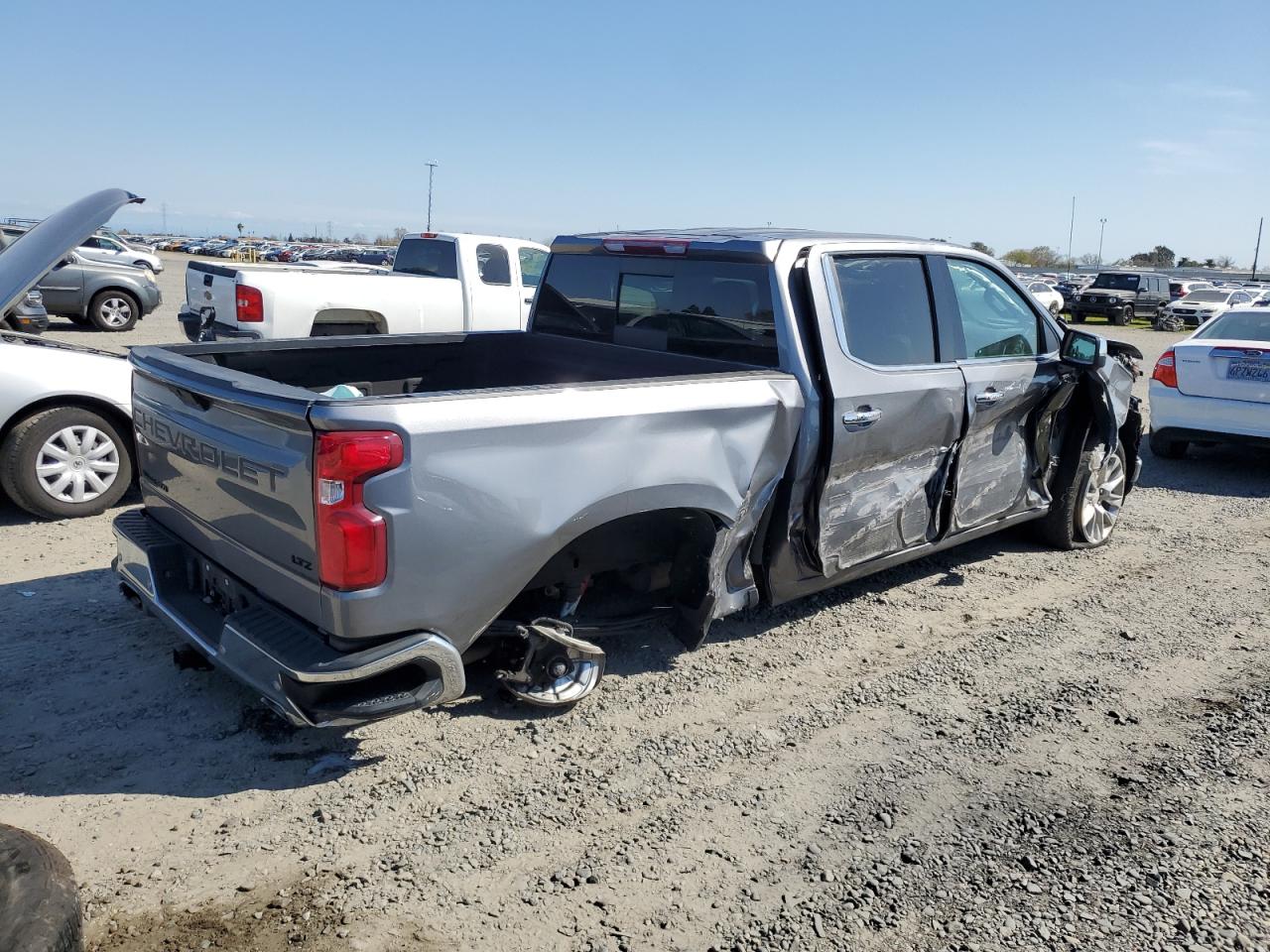 2022 CHEVROLET SILVERADO LTD K1500 LTZ VIN:1GCUYGEDXNZ202961