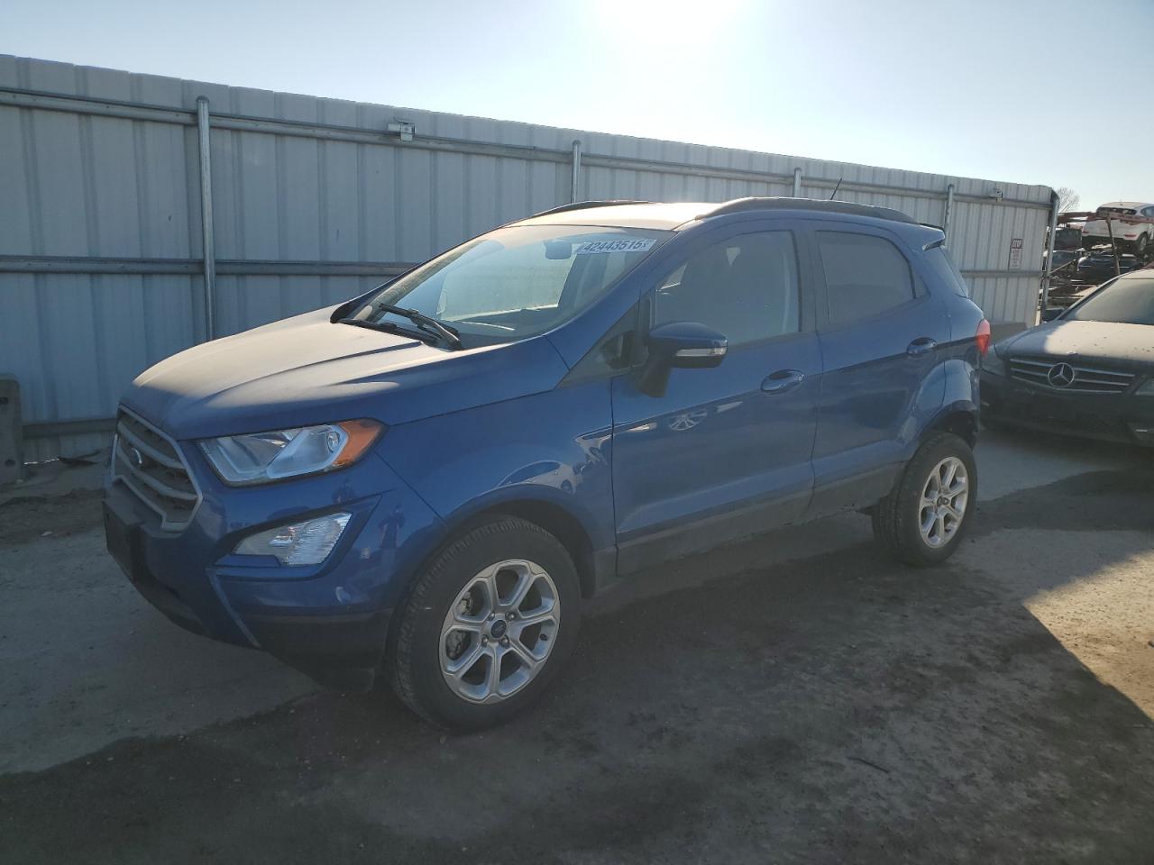 2022 FORD ECOSPORT SE VIN:MAJ6S3GL8NC458886